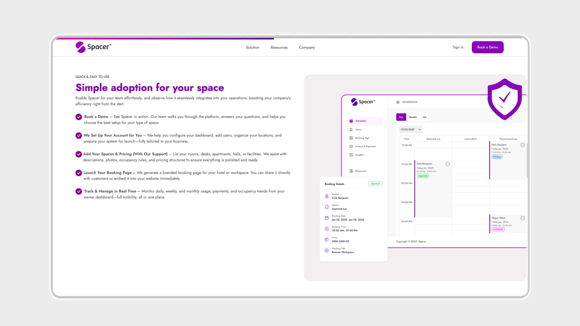 Spacer — Space Management System — Gallery 2