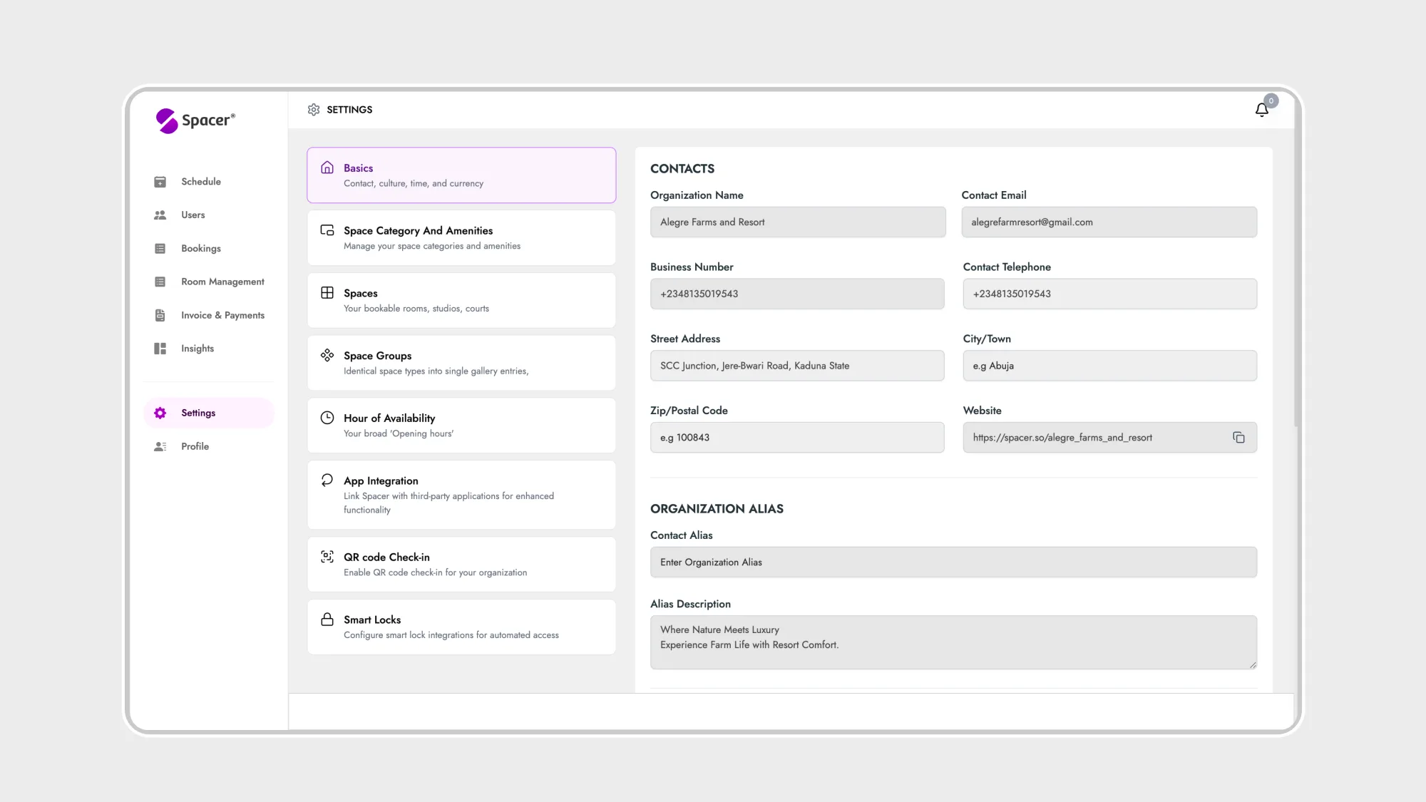 Spacer — Space Management System — Gallery 5